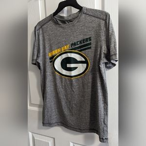 Majestic Evolution Green Bay Packers Tee Gray mens Sz: S